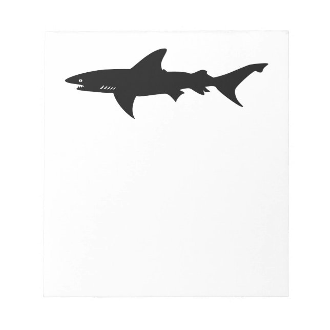 Bloc-note Attaque de requin - Plongée avec requins Élégant n (Devant)
