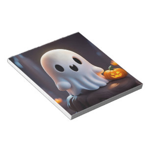 Bloc-note Baby Ghost Déplaisant mignon caractère Halloween
