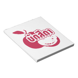 Bloc-note Bak Sida ↑ Farang écrit dans Thai Isaan Dialect dé