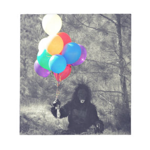 Bloc-note ballons d'anniversaire
