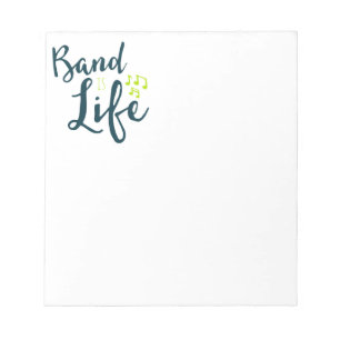 Bloc-note Band is Life Marching Band Cadeau