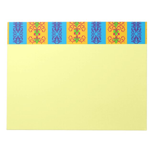 Bloc-note Bande Boho Brocade (Devant)