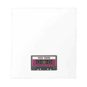 Bloc-note Bande Mixte Violet - Cadeau Rétro Inspiré des Anné