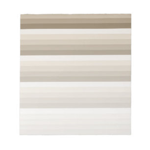 Bloc-note Bandes d'ombre Brown