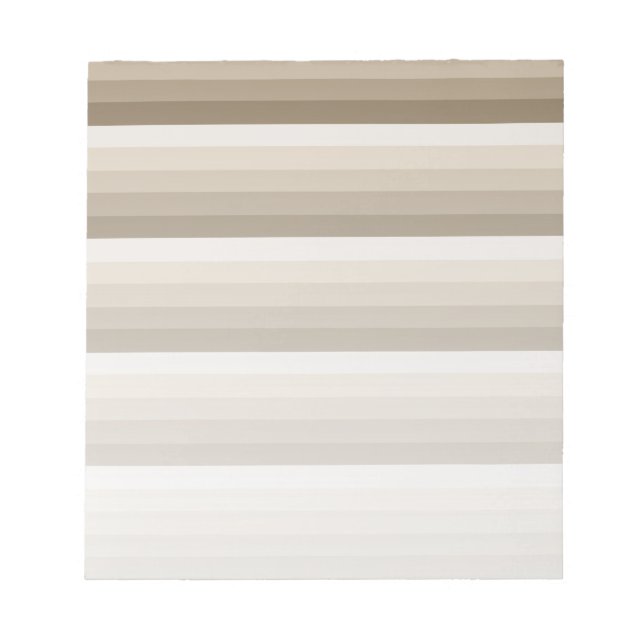 Bloc-note Bandes d'ombre Brown (Devant)