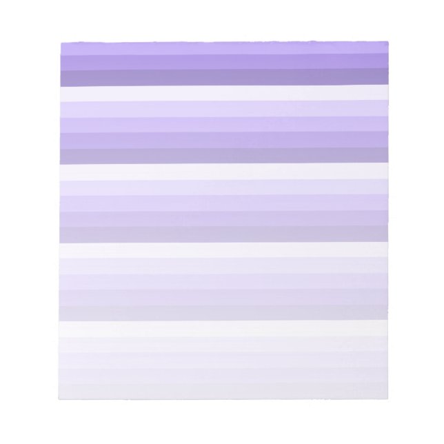 Bloc-note Bandes d'ombre violette (Devant)