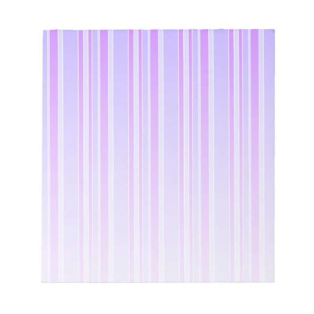 Bloc-note Bandes violettes (Devant)