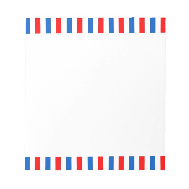 Bloc-note Barber Stripes (Devant)