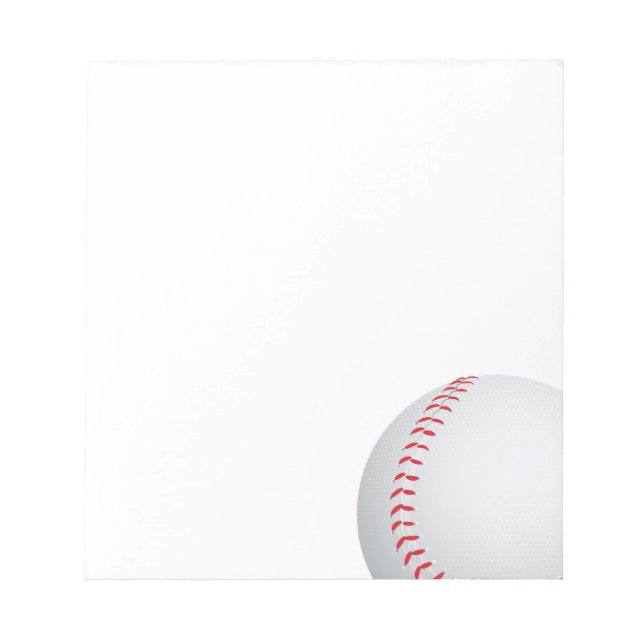 Bloc-note Baseball (Devant)