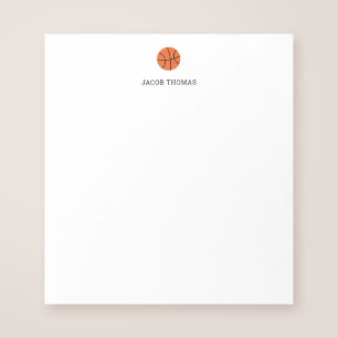 Bloc-note Basket-ball Personnalisé Enfants