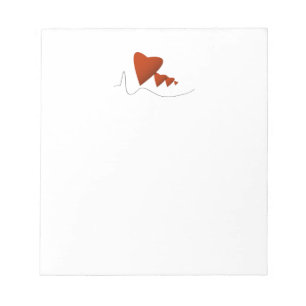 Bloc-note Battements de coeur