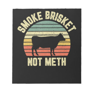 Bloc-note Bbq Fumée Brisket Drôle Pas Novelty Grilling
