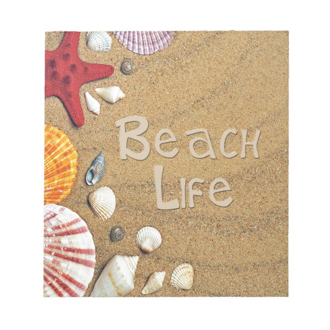 Bloc-note Beach Life (Devant)