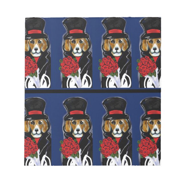 BLOC-NOTE BEAGLES (Devant)