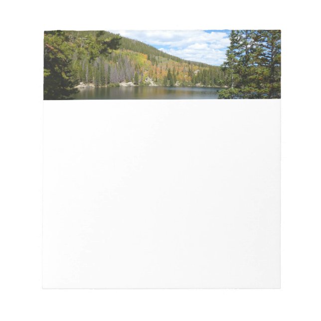 Bloc-note Bear Lake au parc national Rocky Mountain (Devant)