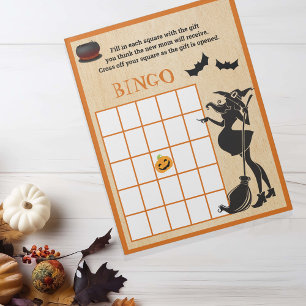Bloc-note Bébé Brasserie Douche Halloween sorcière Jeu de Bi