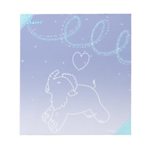 Bloc-note Bébé Mammoth yawning