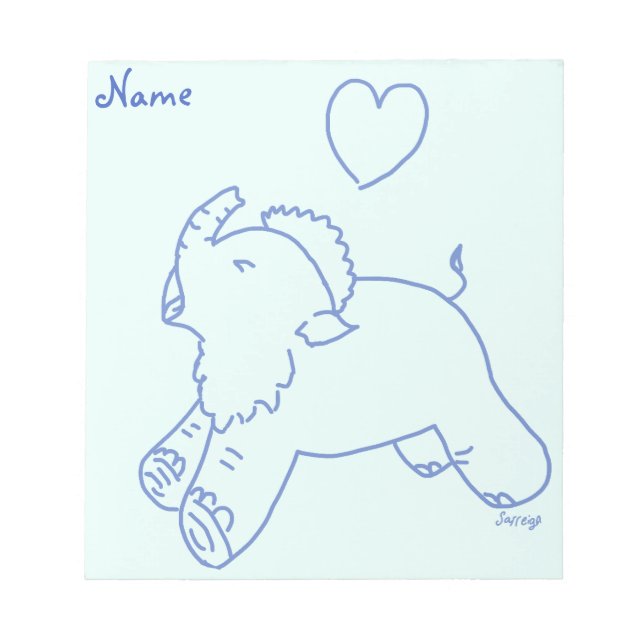 Bloc-note Bébé mammouth qui jaillit (Devant)