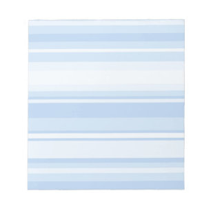 Bloc-note Bébé rayures bleues