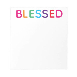 Bloc-note Bénis Multicolore Lumineux 5,5 x 6
