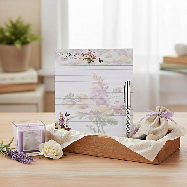 Bloc-note Bénis soient les purs du coeur (Créateur téléchargé)