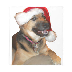 Bloc-note Berger allemand de Noël