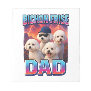 Bloc-note Bichon frisé