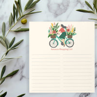 Bicycle Girl Farmer Market Grocery Shopping PERSON