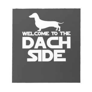 Bloc-note Bienvenue Sur Le Côté Dachshund