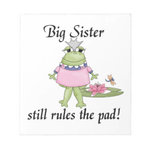 Bloc-note Big Sister gouverne les cadeaux de Pad