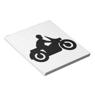 BLOC-NOTE BIKER GUY