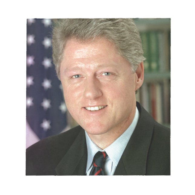 Bloc-note Bill Clinton (Devant)
