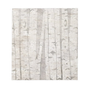 Bloc-note Birch Trees