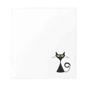 Bloc-note Black Cat Notepad
