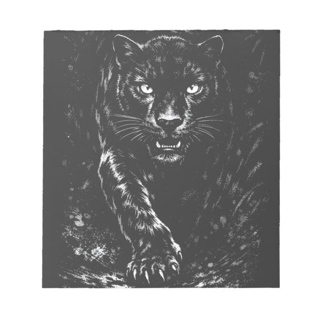 Bloc-note Black Panther — par BurnsInHell (Devant)