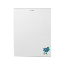 Bleu Baisy Note Pad
