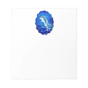 Bloc-note Bleu de dauphin