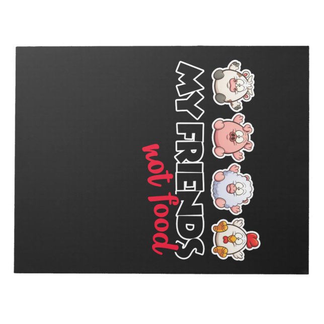 Bloc-note Bloc de notes vegan (Devant)