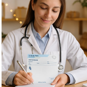 Bloc-note Bloc de prescription personnalisable pour les méde