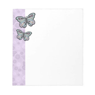 Bloc-note Bloc - notes audacieux de papillon