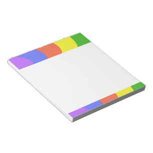 Bloc-note Bloc - notes d'arc-en-ciel