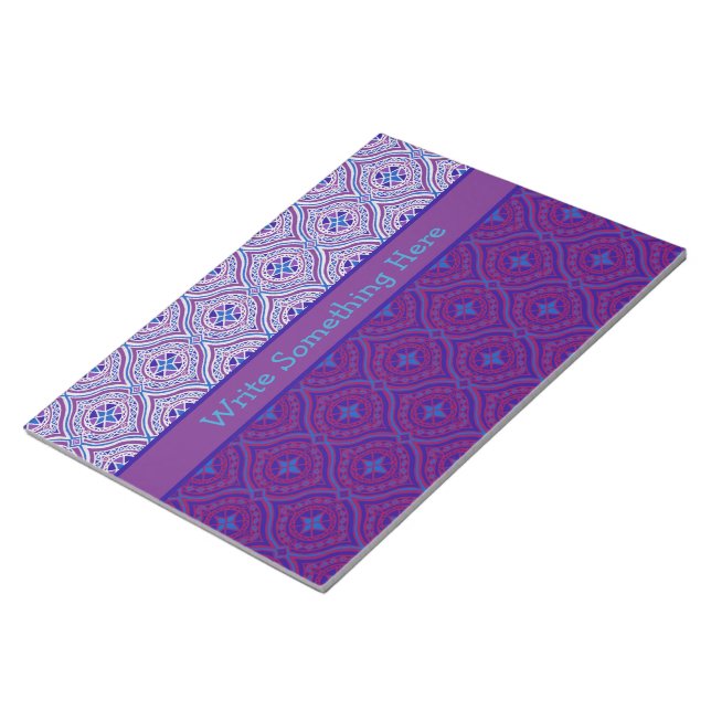 Bloc-note Bloc-notes, Jotter pour personnaliser le Motif d'o (Incliné)