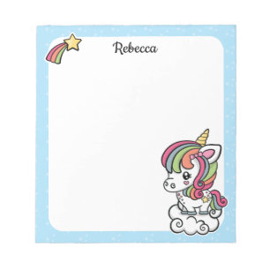 Bloc-note Bloc - notes mignon de licorne