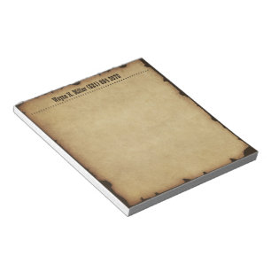 Bloc-note Bloc - notes occidental vintage