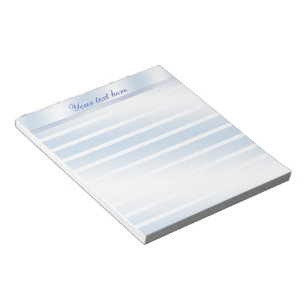 Bloc-note Bloc - notes personnalisé rayé par réflexion bl