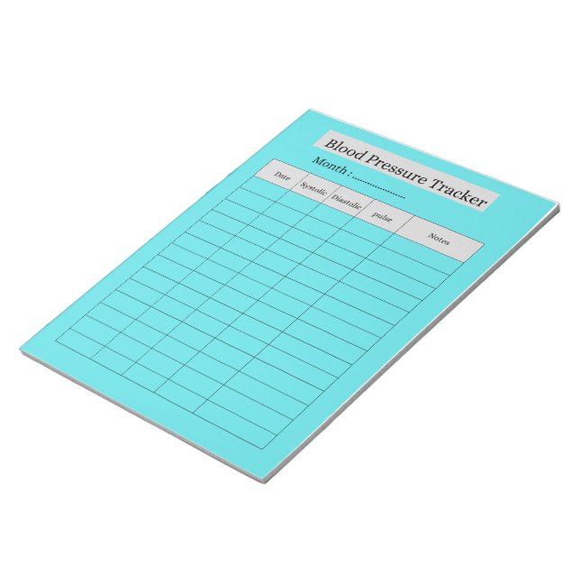 BLOC-NOTE BLOOD PRESSURE TRACKER (Incliné)