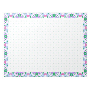 Bloc-note Blue BuJo Dot Grid Plan Habit Tracker Objectif Pla