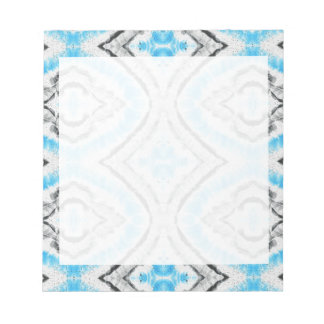 Bloc-note Blue Eye Shibori Tie Dye Motif rustique
