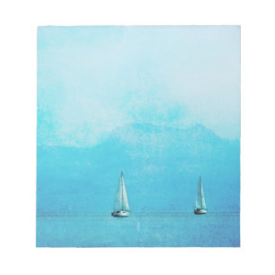 Bloc-note blue sailing
