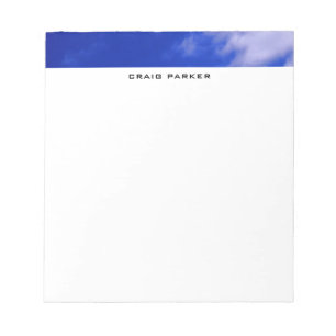 Bloc-note Blue Sky Professional Plat Simple Minimaliste